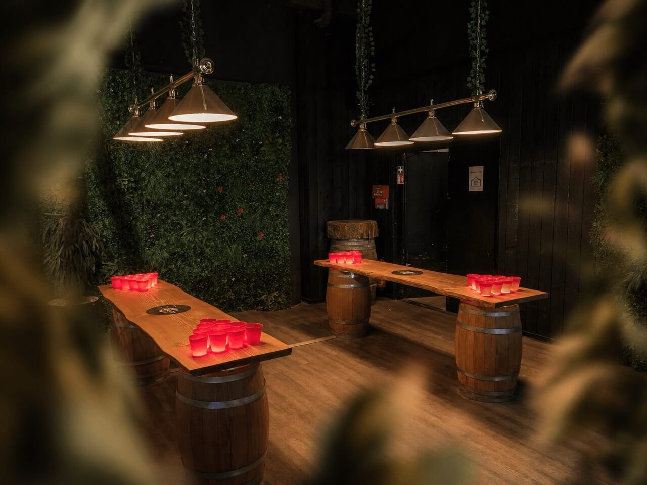 Beispiel: Bierpong-Aufbau bei WoodCutter
