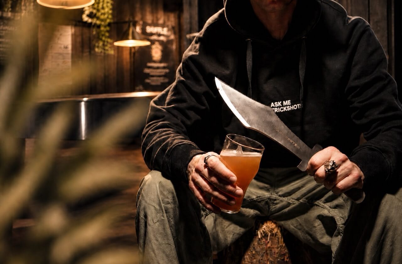 Beispiel: Wurfmesser bei WoodCutter